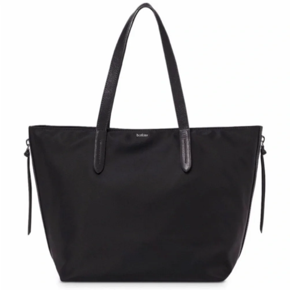 Botkier Bond Elegant Nylon Black Tote Bag